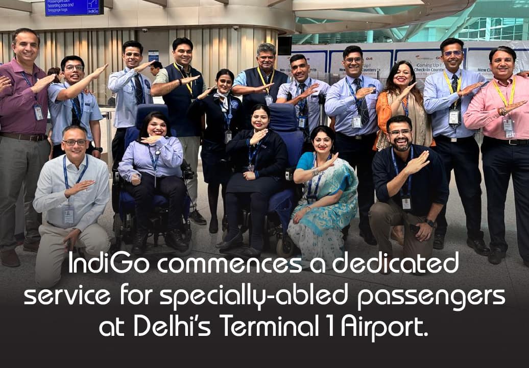 IndiGo's new initiative at IGI Airport Terminal 1 brings hope and empowerment to passengers with special needs